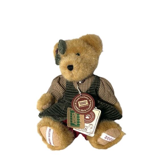 NEW 2002 Boyds Bear Lindsey Marie Goodbear 10"  Plush Poseable Exclusive - Picture 1 of 6